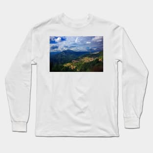 The beauty of mountainous Greece Long Sleeve T-Shirt